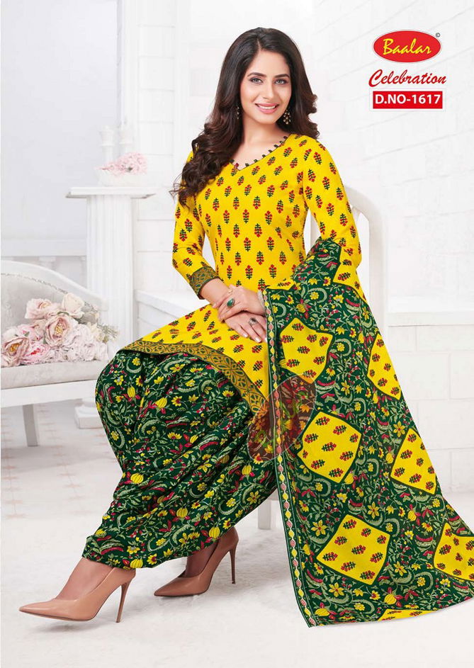 Baalar Celebration Patiala Special Vol 16 Regular Wear Wholesale Printed Cotton Dress Material